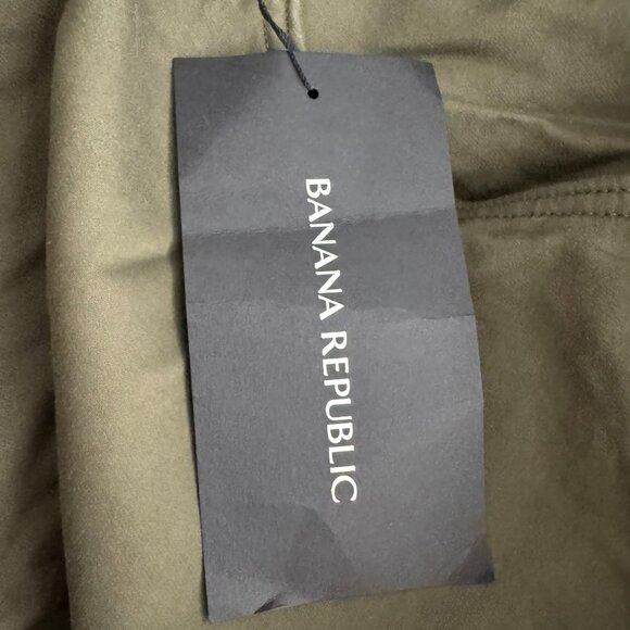 Banana Republic The Traveler Slim Pants Mens 38x34 Green Stretch NWT PT-2609 - Picture 8 of 16